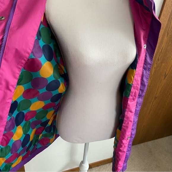 Womens Waterproof Hooded Olivia Jacket Size US 10Target Dry  UK 14 EU 42 Purple - Picture 10 of 16